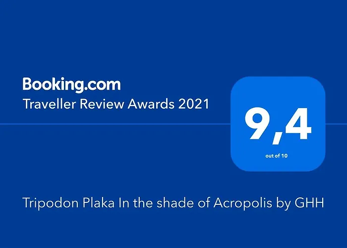 Tripodon Plaka In The Shade Of Acropolis By Ghh